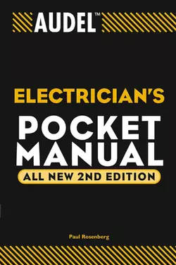 Audel Electrician′s Pocket Manual, Paul Rosenberg