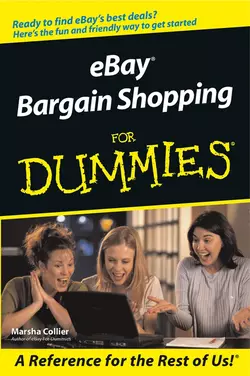 eBay Bargain Shopping For Dummies, Marsha Collier