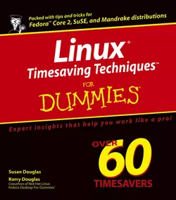 Linux Timesaving Techniques For Dummies, Susan Douglas