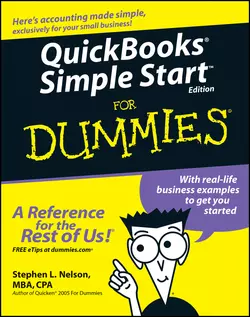 QuickBooks Simple Start For Dummies Stephen L. Nelson