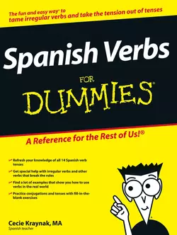 Spanish Verbs For Dummies, Cecie Kraynak