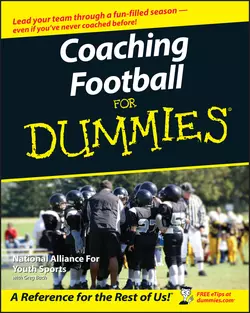 Coaching Football For Dummies Greg Bach