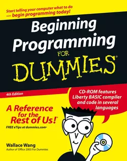 Beginning Programming For Dummies Wallace Wang