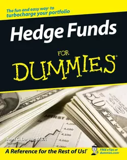 Hedge Funds For Dummies, Ann Logue