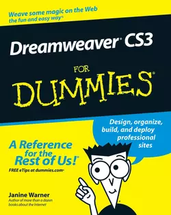 Dreamweaver CS3 For Dummies Janine Warner