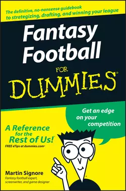 Fantasy Football For Dummies Martin Signore