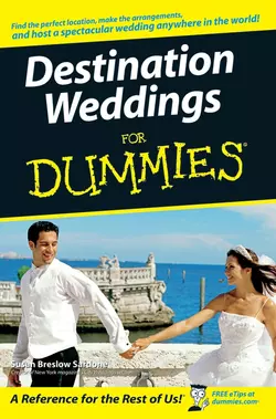 Destination Weddings For Dummies, Susan Sardone