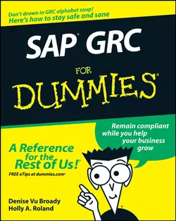 SAP GRC For Dummies Holly Roland и Denise Broady