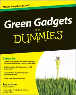 Green Gadgets For Dummies, Joe Hutsko