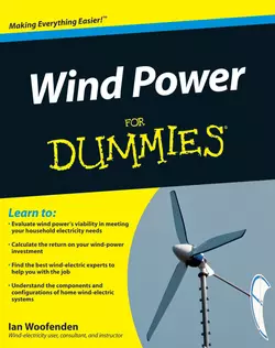 Wind Power For Dummies, Ian Woofenden