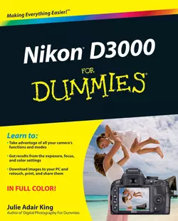 Nikon D3000 For Dummies, Julie King