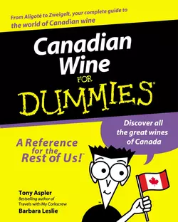 Canadian Wine for Dummies, Tony Aspler