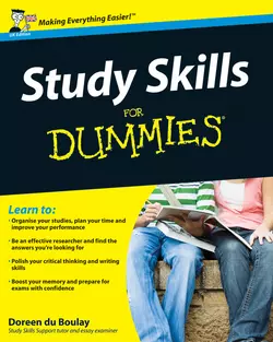 Study Skills For Dummies, Doreen Boulay