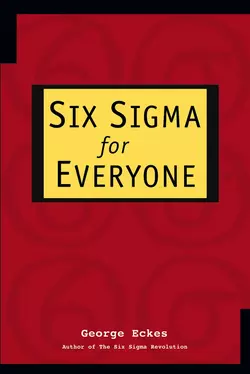 Six Sigma for Everyone, George Eckes