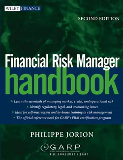 Financial Risk Manager Handbook, Philippe Jorion