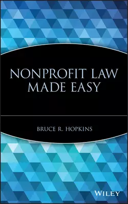 Nonprofit Law Made Easy Bruce R. Hopkins