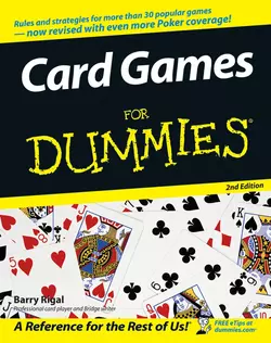 Card Games For Dummies, Barry Rigal