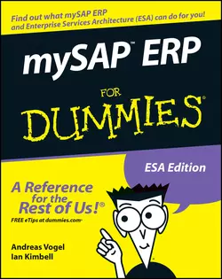 mySAP ERP For Dummies Andreas Vogel и Ian Kimbell