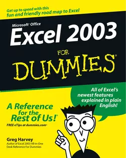 Excel 2003 For Dummies Greg Harvey