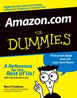 Amazon.com For Dummies, Mara Friedman