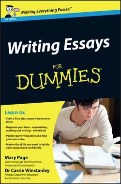 Writing Essays For Dummies, Carrie Winstanley