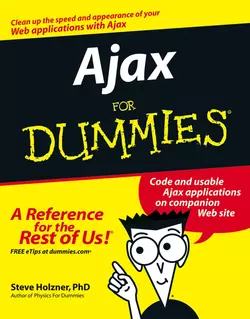 Ajax For Dummies, Steve Holzner