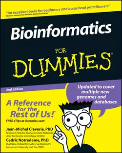 Bioinformatics For Dummies, Jean-Michel Claverie