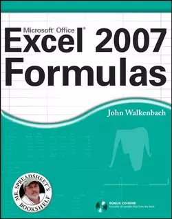 Excel 2007 Formulas, John Walkenbach