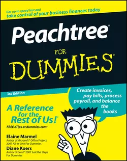 Peachtree For Dummies Diane Koers и Elaine Marmel