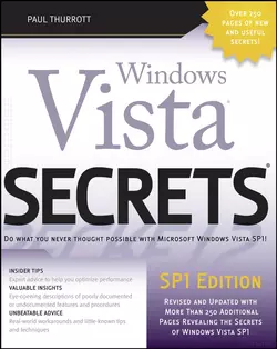 Windows Vista Secrets, Paul Thurrott