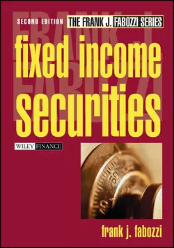 Fixed Income Securities, Frank J. Fabozzi