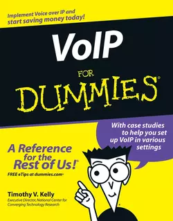 VoIP For Dummies Timothy Kelly