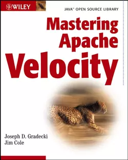 Mastering Apache Velocity Jim Cole и Joseph Gradecki