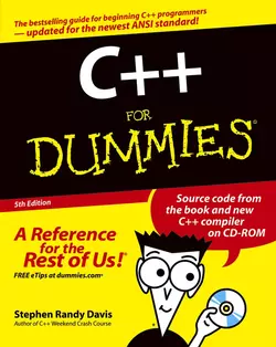 C++ For Dummies, Stephen Davis