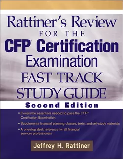 Rattiner′s Review for the CFP Certification Examination, Fast Track, Study Guide, Jeffrey Rattiner