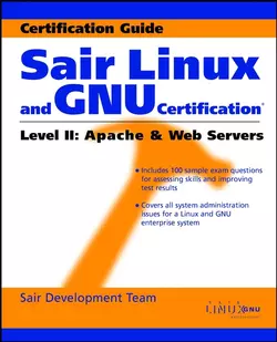 Sair Linux and GNU Certification Level II, Apache and Web Servers, Sair Team