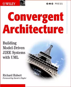 Convergent Architecture. Building Model-Driven J2EE Systems with UML Richard Hubert