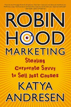 Robin Hood Marketing. Stealing Corporate Savvy to Sell Just Causes, Katya Andresen