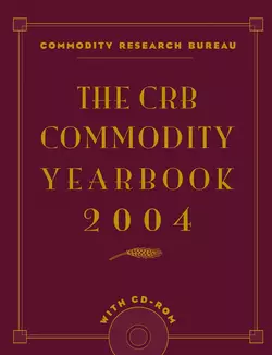 The CRB Commodity Yearbook 2004, Commodity Bureau