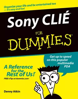 Sony CLIÉ For Dummies, Denny Atkin