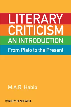 Literary Criticism from Plato to the Present. An Introduction, M. A. R. Habib