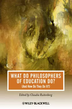 What Do Philosophers of Education Do? (And How Do They Do It?), Claudia Ruitenberg