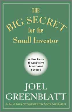 The Big Secret for the Small Investor. A New Route to Long-Term Investment Success, Joel Greenblatt