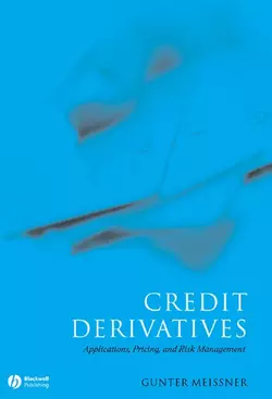 Credit Derivatives. Application, Pricing, and Risk Management, Gunter Meissner