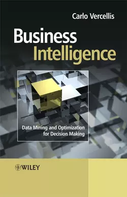 Business Intelligence. Data Mining and Optimization for Decision Making Carlo Vercellis