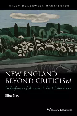 New England Beyond Criticism. In Defense of America′s First Literature, Elisa New