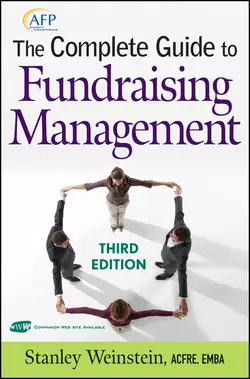 The Complete Guide to Fundraising Management, Stanley Weinstein