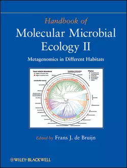 Handbook of Molecular Microbial Ecology II. Metagenomics in Different Habitats Frans J. Bruijn