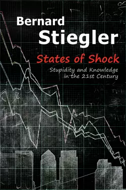 States of Shock. Stupidity and Knowledge in the 21st Century, Bernard Stiegler