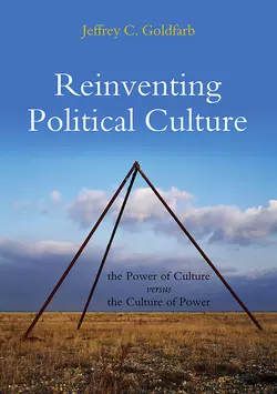 Reinventing Political Culture. The Power of Culture versus the Culture of Power Jeffrey Goldfarb